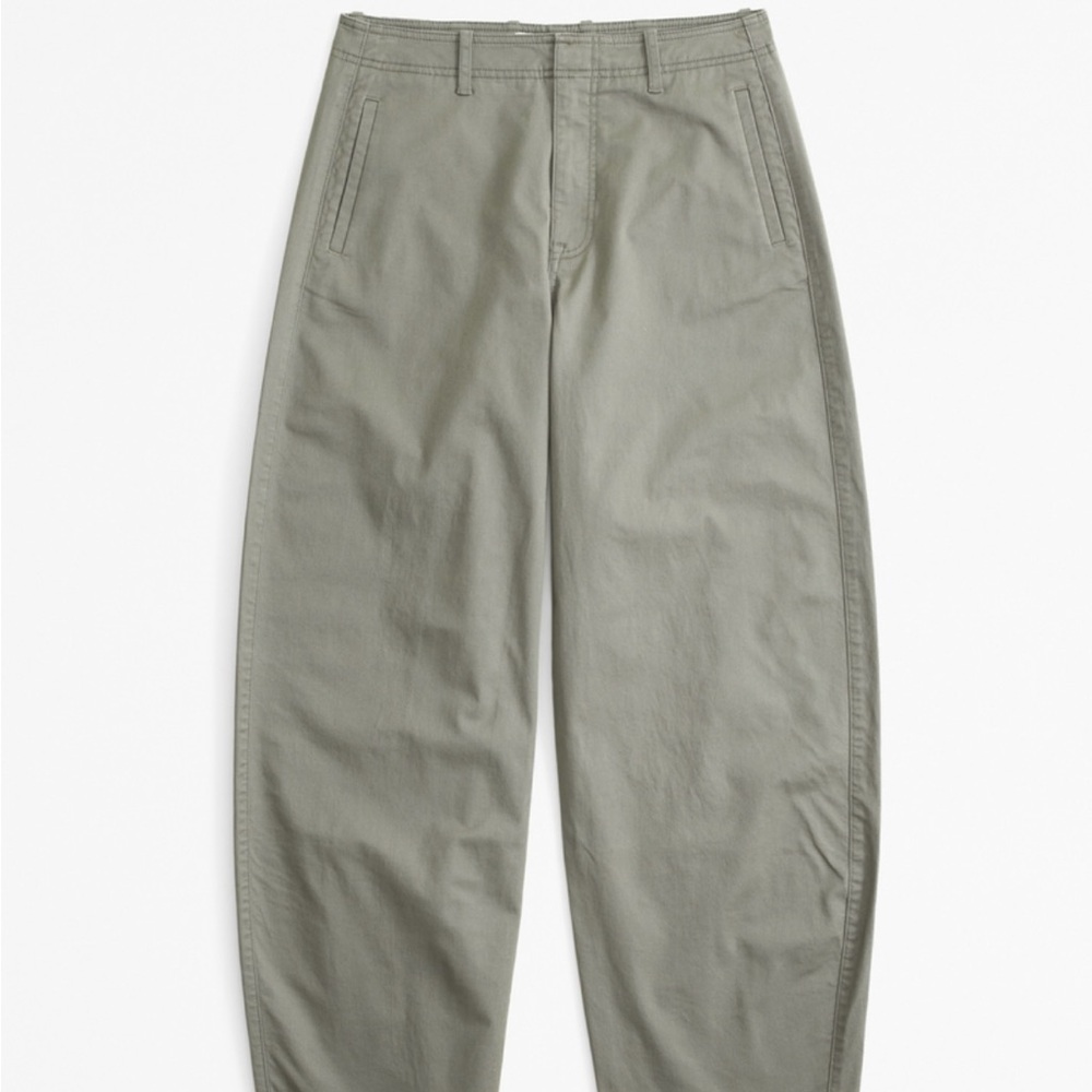 NEW Mid Rise Barrel Pants
